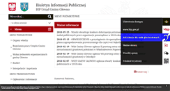 Desktop Screenshot of bip.gmina-glowno.pl